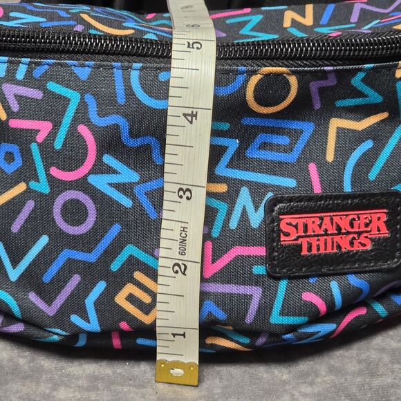 Funko Stranger Things Retro 80s Neon Fanny Pack Waist / Sling Bag Netflix Series - Picture 9 of 12